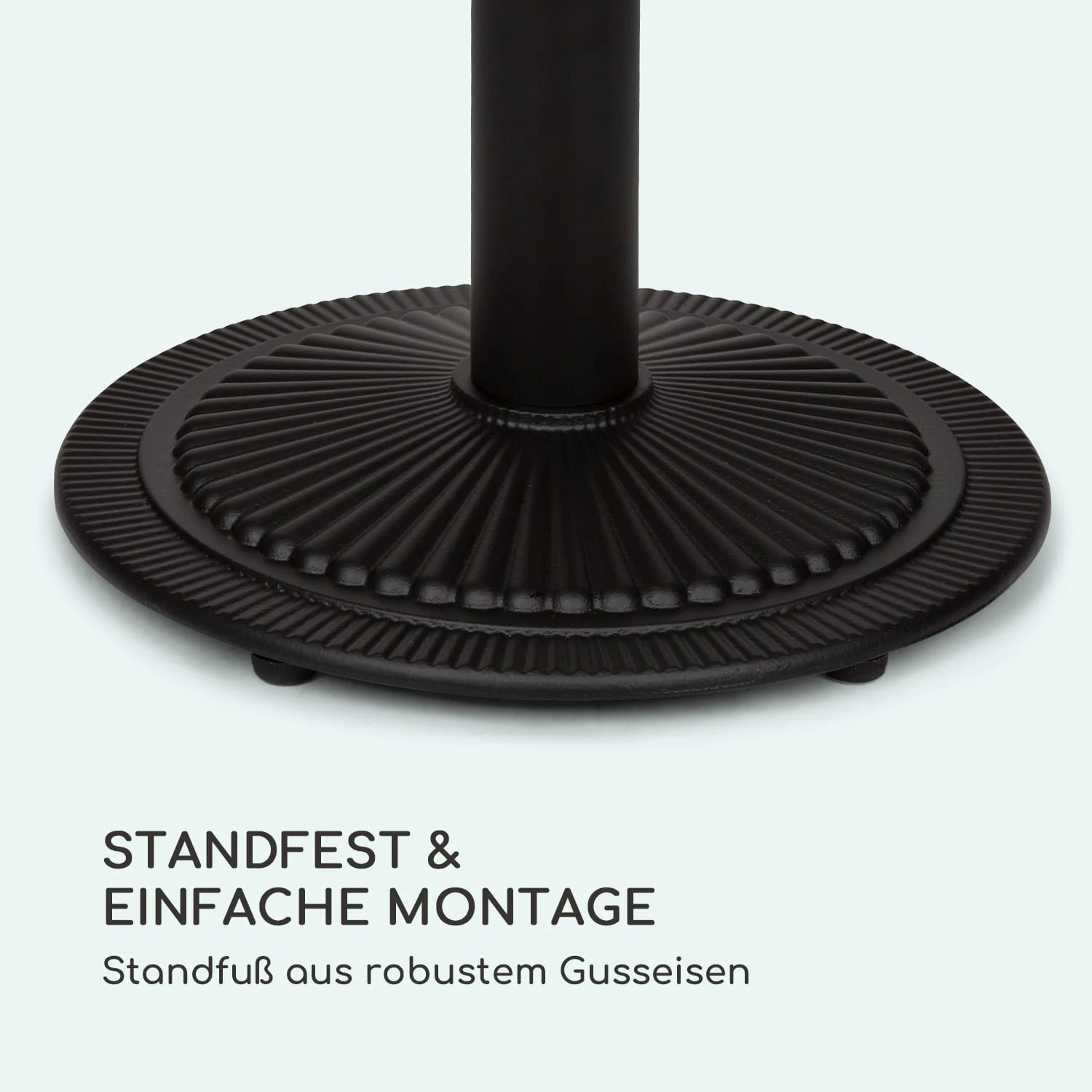 Patras Pearl Bistro-Tisch Jugendstil Marmor Ø 60 Cm H 75 Cm Gusseisern 5 Patras Pearl Bistro-Tisch Jugendstil Marmor Ø 60 Cm H 75 Cm Gusseisern – Bild 5