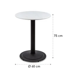 Patras Pearl Bistro-Tisch Jugendstil Marmor Ø 60 Cm H 75 Cm Gusseisern 15 Patras Pearl Bistro-Tisch Jugendstil Marmor Ø 60 Cm H 75 Cm Gusseisern -Wrights Gartenladen 10035977 yy 0008 logo