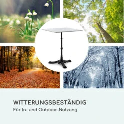 Patras Onyx Bistro-Tisch Mit Jugendstil Marmor 60 X 60 Cm Höhe: 72 Cm Dreibein 14 Patras Onyx Bistro-Tisch Mit Jugendstil Marmor 60 X 60 Cm Höhe: 72 Cm Dreibein -Wrights Gartenladen 10035979 de 0007 logo