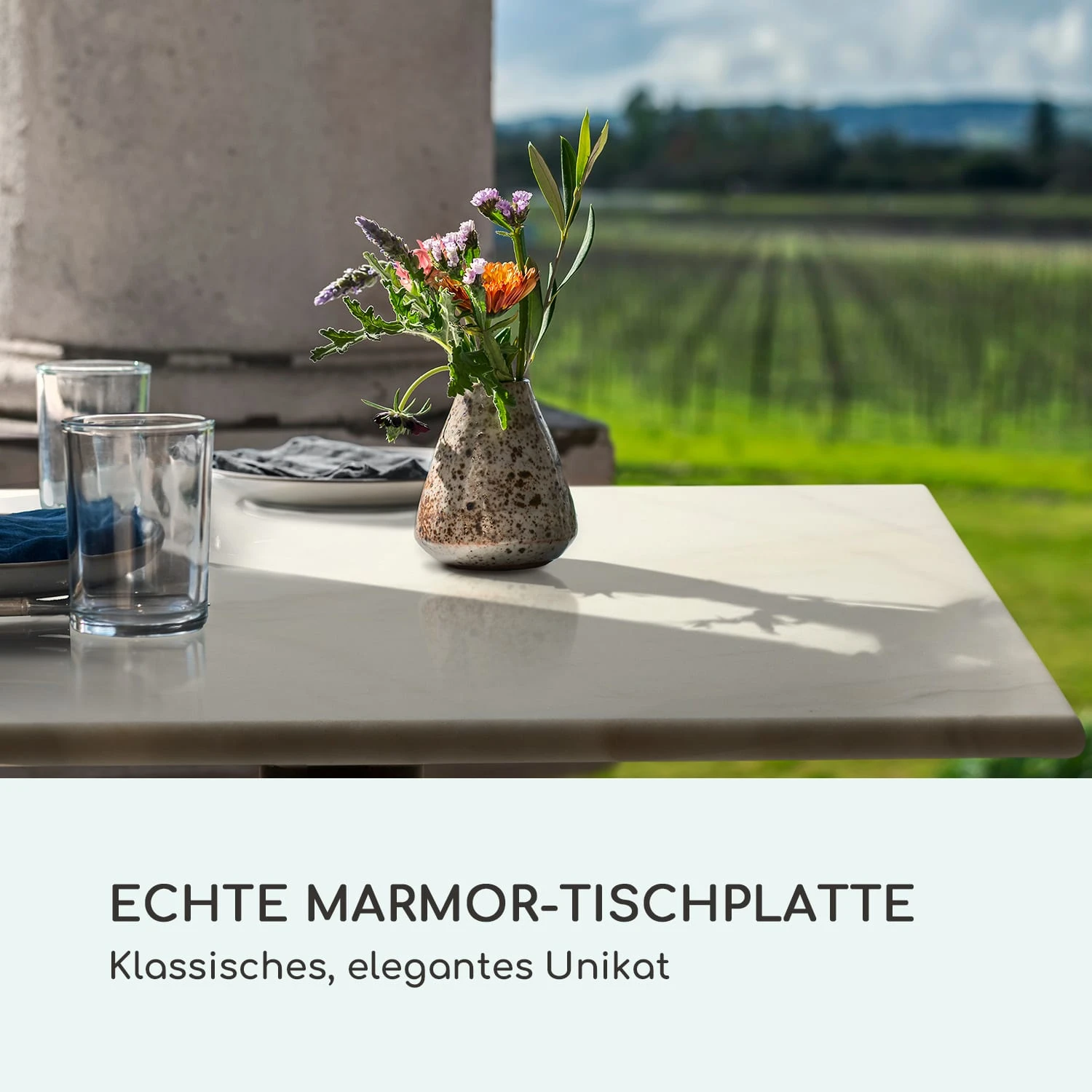 Patras Onyx Bistro-Tisch Mit Jugendstil Marmor 60 X 60 Cm Höhe: 72 Cm Rund 3 Patras Onyx Bistro-Tisch Mit Jugendstil Marmor 60 X 60 Cm Höhe: 72 Cm Rund – Bild 3