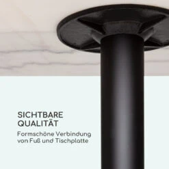 Patras Onyx Bistro-Tisch Mit Jugendstil Marmor 60 X 60 Cm Höhe: 72 Cm Rund 13 Patras Onyx Bistro-Tisch Mit Jugendstil Marmor 60 X 60 Cm Höhe: 72 Cm Rund -Wrights Gartenladen 10035980 de 0006 logo