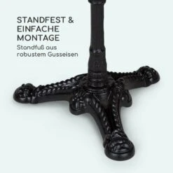 Patras Lux Bistro-Tisch Mit Dreifuß Marmortisch Ø: 57,5 Cm Höhe: 72 Cm -Wrights Gartenladen 10035984 de 0005 logo