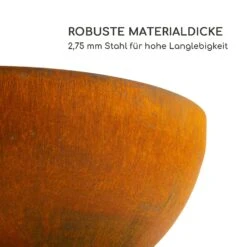 Savage 2.0 Rund Feuerschalen-Grill Ø: 60 Cm Stabiler Sockel Holzlager -Wrights Gartenladen 10036085 de 0004 logo