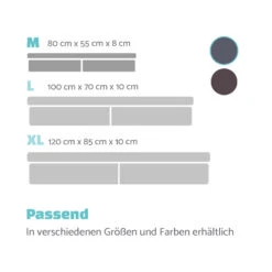 Hundebett Hundematte | Waschbar | Orthopädisch | Rutschfest | Atmungsaktiv | Klappbar Memory-Schaum | Größe M (80 X 8 X 55 Cm) 13 Hundebett Hundematte | Waschbar | Orthopädisch | Rutschfest | Atmungsaktiv | Klappbar Memory-Schaum | Größe M (80 X 8 X 55 Cm) -Wrights Gartenladen 10037569 de 0007 logo