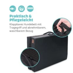 Hundebett Hundematte | Waschbar | Orthopädisch | Rutschfest | Atmungsaktiv | Klappbar Memory-Schaum | Größe XL (120 X 10 X 85 Cm) -Wrights Gartenladen 10037571 de 0005 logo
