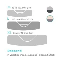 Lotte Hundebett Waschbar Orthopädisch Rutschfest Memory-Schaum Größe L -Wrights Gartenladen 10037575 de 0007 logo