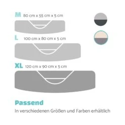 Lotte Hundebett Waschbar Orthopädisch Memory-Schaum Größe XL -Wrights Gartenladen 10037581 de 0007 logo