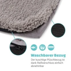 Bruno Hundebett Hundekorb | Waschbar | Orthopädisch | Rutschfest | Atmungsaktiv | Memory-Schaum | Größe L (100 X 17 X 70 Cm) 11 Bruno Hundebett Hundekorb | Waschbar | Orthopädisch | Rutschfest | Atmungsaktiv | Memory-Schaum | Größe L (100 X 17 X 70 Cm) -Wrights Gartenladen 10037583 de 0005 logo