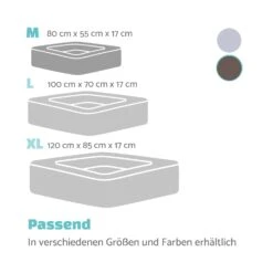 Bruno Hundebett Waschbar Orthopädisch Rutschfest Memory-Schaum Größe M -Wrights Gartenladen 10037586 de 0007 logo