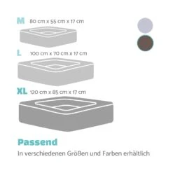 Bruno Hundebett Hundekorb | Waschbar | Orthopädisch | Rutschfest | Atmungsaktiv | Memory-Schaum | Größe XL (120 X 17 X 85 Cm) 13 Bruno Hundebett Hundekorb | Waschbar | Orthopädisch | Rutschfest | Atmungsaktiv | Memory-Schaum | Größe XL (120 X 17 X 85 Cm) -Wrights Gartenladen 10037588 de 0007 logo