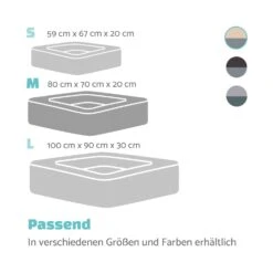 Emma Hundebett Waschbar Rutschfest Atmungsaktiv Wendematratze -Wrights Gartenladen 10037605 de 0007 logo