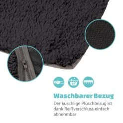 Emma Hundebett Hundekorb | Waschbar | Rutschfest | Atmungsaktiv | Wendematratze | Kissen | Größe S (67 X 20 X 59 Cm) 11 Emma Hundebett Hundekorb | Waschbar | Rutschfest | Atmungsaktiv | Wendematratze | Kissen | Größe S (67 X 20 X 59 Cm) -Wrights Gartenladen 10037607 de 0005 logo