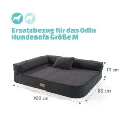 Odin Hundesofa Ersatzbezug | Waschbar | Rutschfest | Atmungsaktiv | Größe M (100 X 12 X 80 Cm) -Wrights Gartenladen 10037615 de 0004 logo