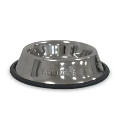 Hundenapf Trinkschale Napf&nbsp;250 Ml Edelstahl Gummierung Rutschfest