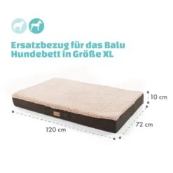 Balu XL Hundebett Ersatzbezug Waschbar Rutschfest Atmungsaktiv -Wrights Gartenladen 10037651 de 0004 logo