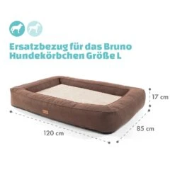 Balu L Hundebett Ersatzbezug Waschbar Rutschfest Atmungsaktiv Größe XL -Wrights Gartenladen 10037657 de 0004 logo