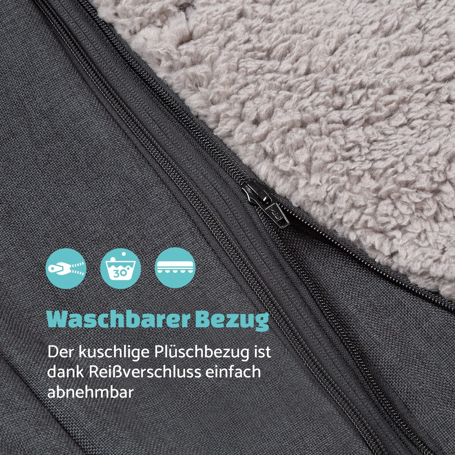 Odin Hundesofa Ersatzbezug | Waschbar | Rutschfest | Atmungsaktiv | Größe L (120 X 12 X 80 Cm) 2 Odin Hundesofa Ersatzbezug | Waschbar | Rutschfest | Atmungsaktiv | Größe L (120 X 12 X 80 Cm) – Bild 2