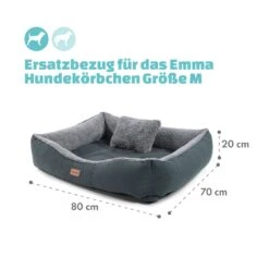 Emma Hundebett Ersatzbezug Waschbar Rutschfest Atmungsaktiv Größe M -Wrights Gartenladen 10037664 de 0004 logo