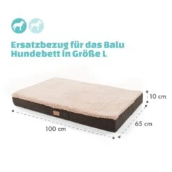 Balu L Hundebett Ersatzbezug Waschbar Rutschfest Atmungsaktiv Größe L -Wrights Gartenladen 10037680 de 0004 logo