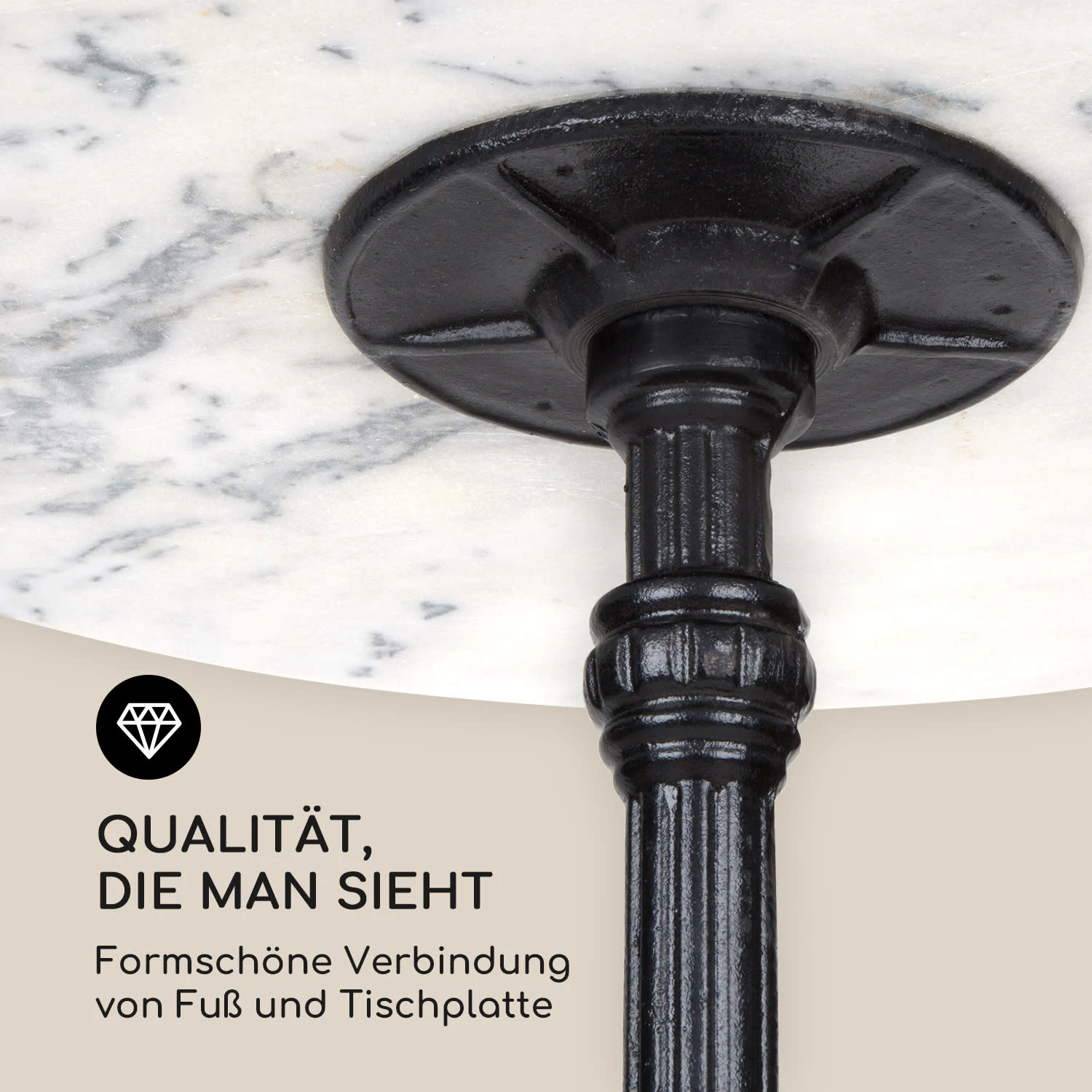 Patras Taverna Bartisch 4-Seasons-Marble Weiß 6 Patras Taverna Bartisch 4-Seasons-Marble Weiß – Bild 6