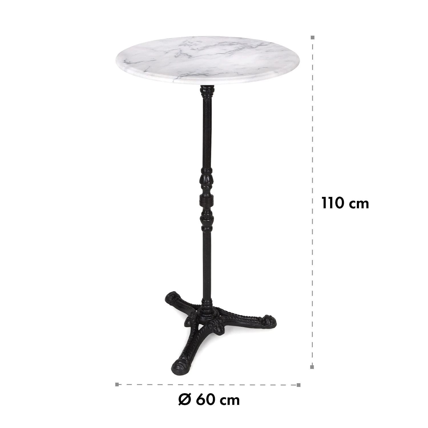 Patras Taverna Bartisch 4-Seasons-Marble Weiß 8 Patras Taverna Bartisch 4-Seasons-Marble Weiß – Bild 8