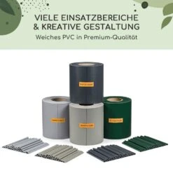 Sichtschutzstreifen Gartenzaun PVC 450 G/m² 50x19cm Clips -Wrights Gartenladen 10037983 de 0006 usp