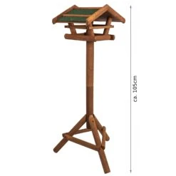 Vogelhaus Mit Standfuß Wetterfeste Dachpappe Behandeltes Pinienholz -Wrights Gartenladen 10038028 yy 0005 logo