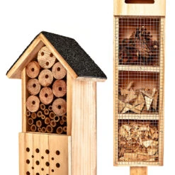 Insektenhotel Mit Erdspieß Ganzjährig Bewohnbar Holz -Wrights Gartenladen 10038033 yy 0003 logo