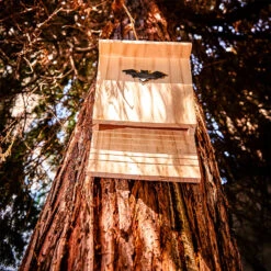 Fledermaushaus Nistkasten Überwinterungshilfe Ganzjährig Kiefer -Wrights Gartenladen 10038132 yy 0005 logo