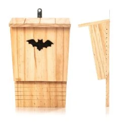 Fledermaushaus Nistkasten Überwinterungshilfe Ganzjährig Kiefer -Wrights Gartenladen 10038132 yy 0008 logo