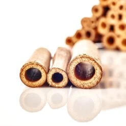 Bambusröhrchen 70 Stück Je 10 Cm Länge Holzfarben -Wrights Gartenladen 10038136 yy 0004 logo