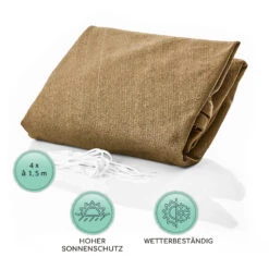 Rechteckiges Sonnensegel 5x7 M Polyester Luftdurchlässig -Wrights Gartenladen 10038178 de 0005 logo