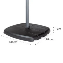 Saint-Tropez Schirmfuß Befüllbar 4 Leergewichte Für Bodenkreuz -Wrights Gartenladen 10038323 yy 0005 logo