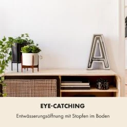 Thorn Blumentopf Mit Ständer 50er Jahre Stil 2 Größen -Wrights Gartenladen 10038440 de 0003 usp