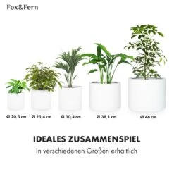 Gendt Pflanztopf Übertopf 2er-Set 2 Größen L/XL Faserstein In/Outdoor -Wrights Gartenladen 10038474 de 0006 usp