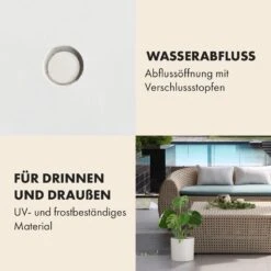 Gendt Pflanztopf Übertopf 3er-Set 3 Größen S/M/L Faserstein In/Outdoor -Wrights Gartenladen 10038475 de 0004 usp