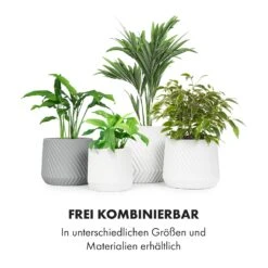 Heusden Blumentopf 2er-Set Polystone Pflanzenfreundlich Handgemacht 3D-Optik -Wrights Gartenladen 10038484 de 0006 logo