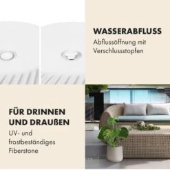 Heusden Blumentopf Polystone Pflanzenfreundlich Handgemacht -Wrights Gartenladen 10038485 de 0004 usp