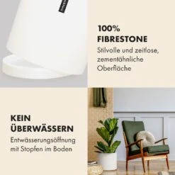 Pflanztopf Übertopf Faserstein In/Outdoor -Wrights Gartenladen 10038510 de 0003 usp