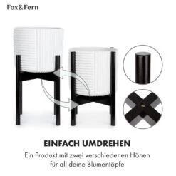 Deventer Pflanzenhalter Für Töpfe Von 20,3-30,5 Cm Ø 2 Höhen -Wrights Gartenladen 10038545 de 0005 usp