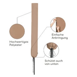 Shield Premium Schutzhülle Sonnenschirm Bis Ø 300 Cm UV-beständig -Wrights Gartenladen 10038725 de 0003 logo