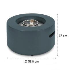 Pilos Gas-Feuerstelle 40.000BTU/13kW Abdeckung Edelstahlbrenner 13 Pilos Gas-Feuerstelle 40.000BTU/13kW Abdeckung Edelstahlbrenner -Wrights Gartenladen 10039400 yy 0007 logo