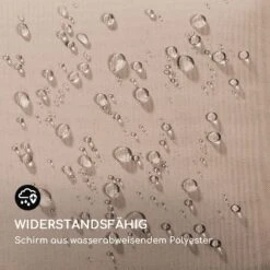 Blumfeldt Bayonne Sonnenschirm 130 X 180 Cm Polyester UV 50 Solar LED -Wrights Gartenladen 10040103 de 0007 logo