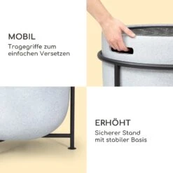 Blumfeldt Grail Feuerschale Mit Grill MGO & Stahlschale Inkl. Funkenschutz 11 Blumfeldt Grail Feuerschale Mit Grill MGO & Stahlschale Inkl. Funkenschutz -Wrights Gartenladen 10040243 de 0005 logo