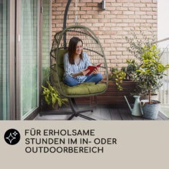 Biarritz Individuelle Hängesessel PE Aluminium Polyrattan 130 Kg 11 Biarritz Individuelle Hängesessel PE Aluminium Polyrattan 130 Kg -Wrights Gartenladen 10040300 de 0006 usp