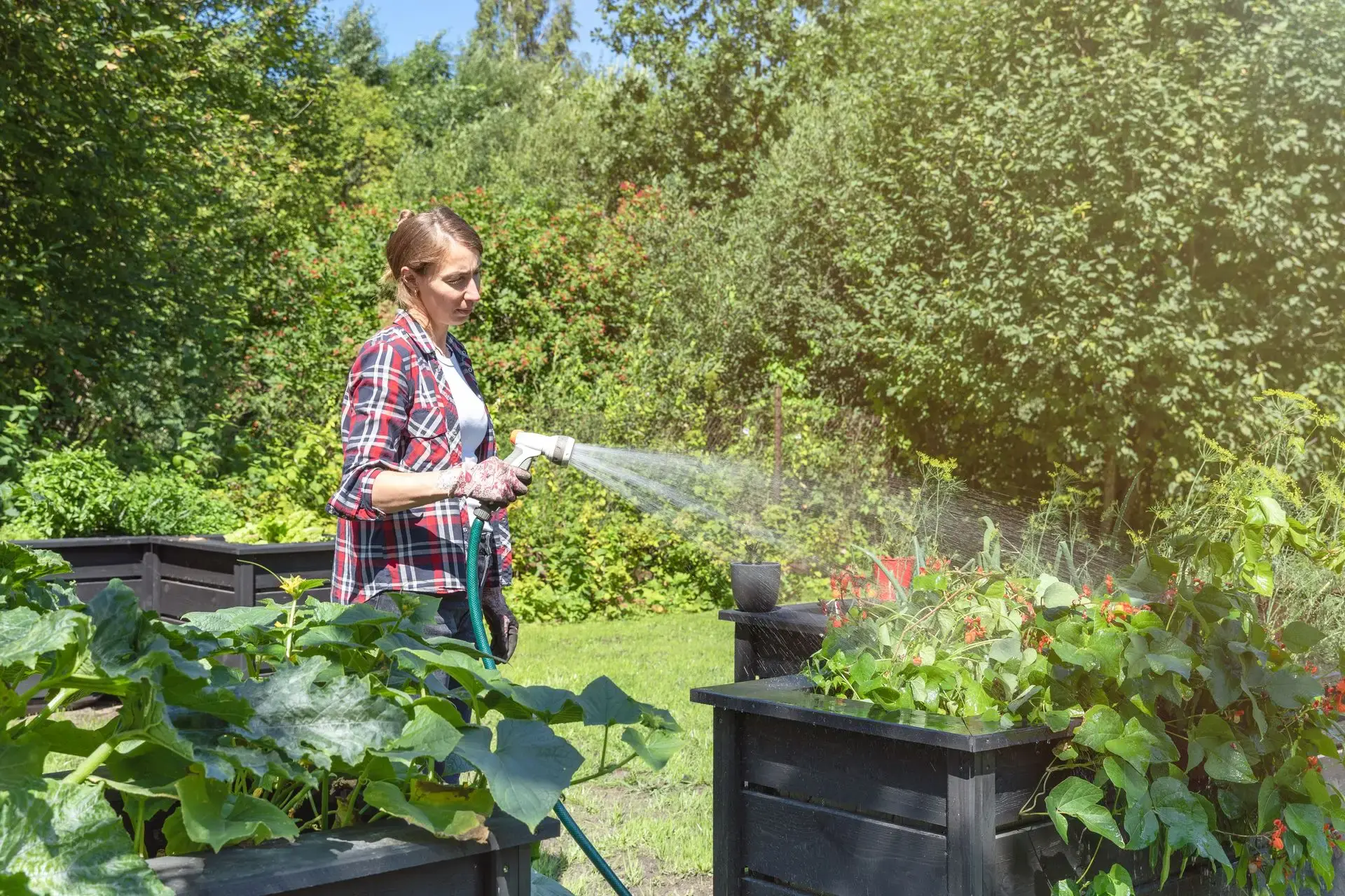 Wrights Gartenladen -Wrights Gartenladen irrigation ideas for raised beds